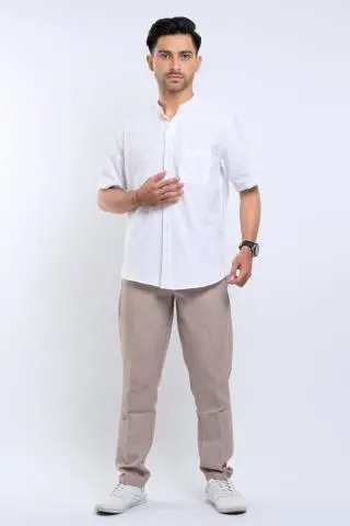 Hassenda Baju Koko Pria Pendek Baryal Powder