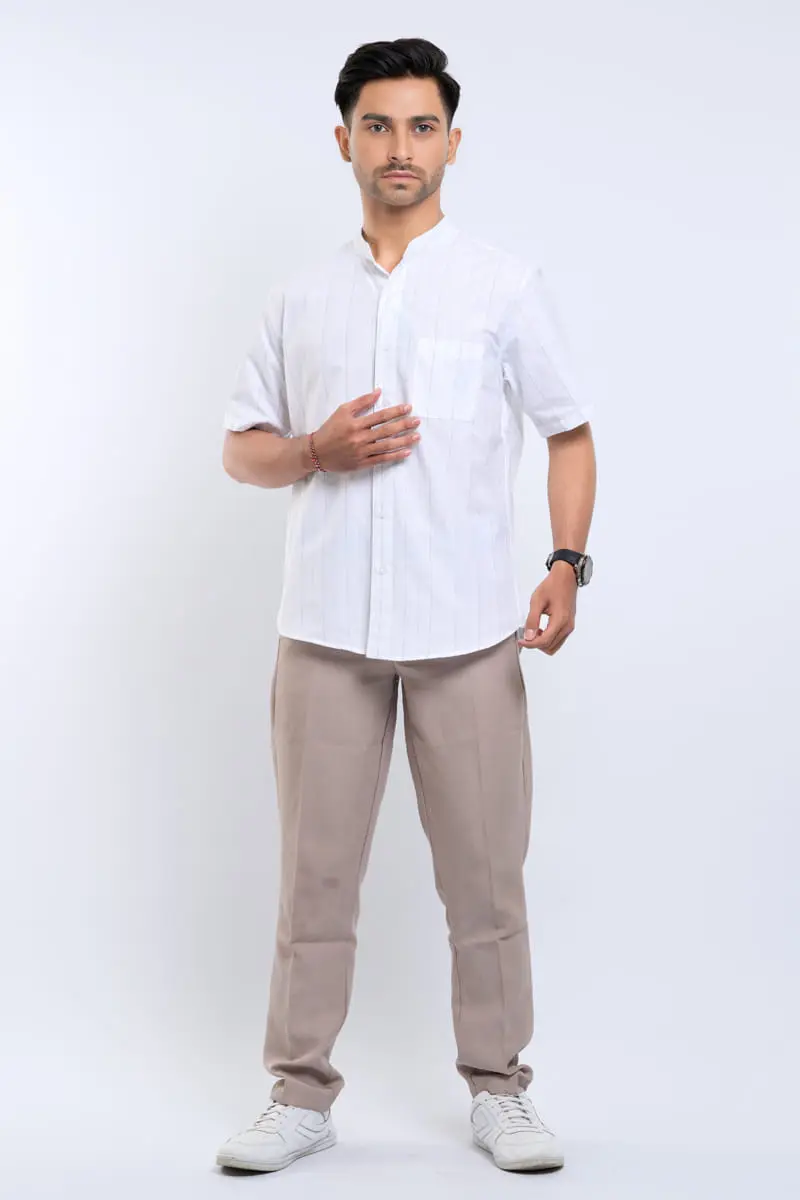 Hassenda Baju Koko Pria Pendek Baryal Powder