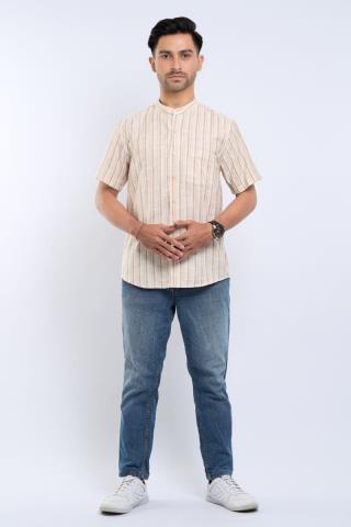 Hassenda Baju Koko Pria Pendek Adzra Pale