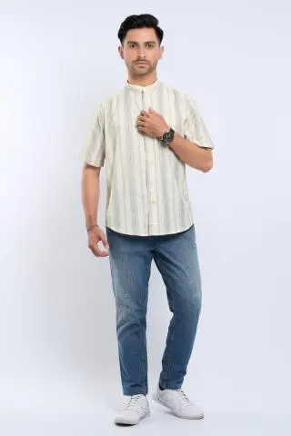 Hassenda Baju Koko Pria Pendek Adzra Lace