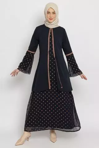 Puricia Gamis Wanita Al-Malika Navy