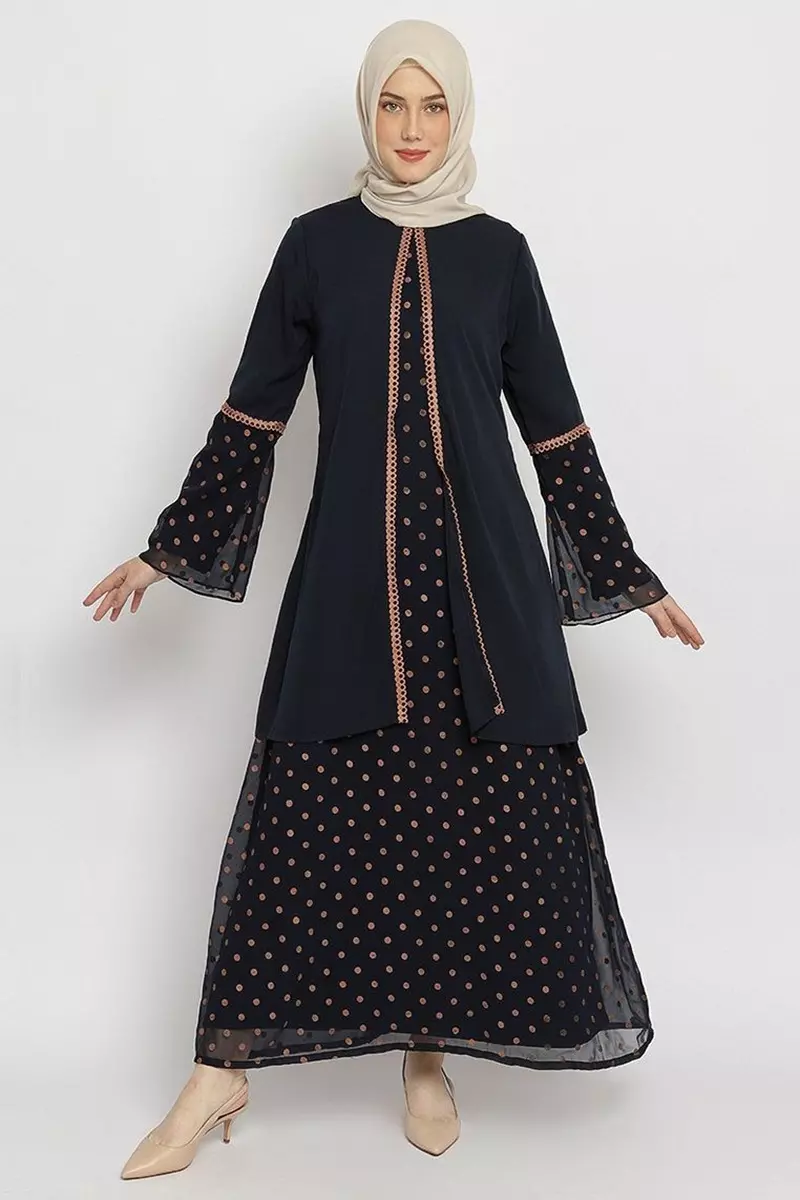 Puricia Gamis Wanita Al-Malika Navy