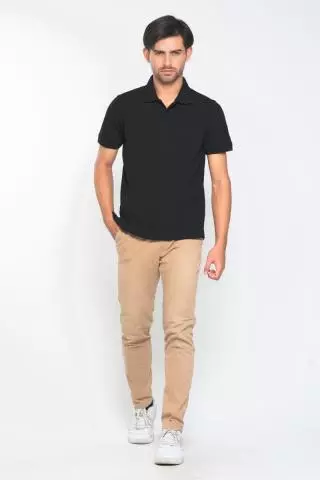Hassenda Kaos Polo Shirt Arsen Hitam