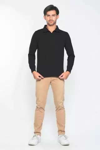 Hassenda Kaos Polo Shirt Arsenio Hitam