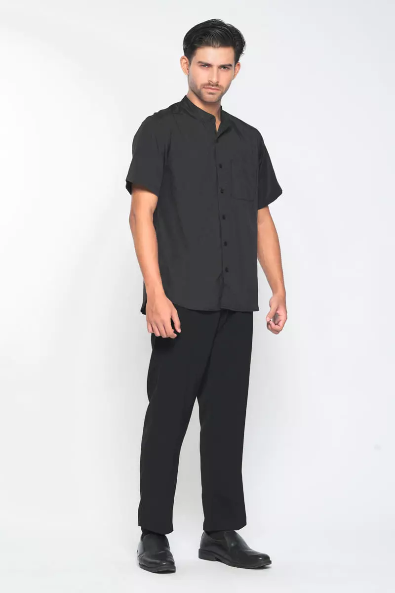 Hassenda Baju Koko Muslim Afiq Hitam