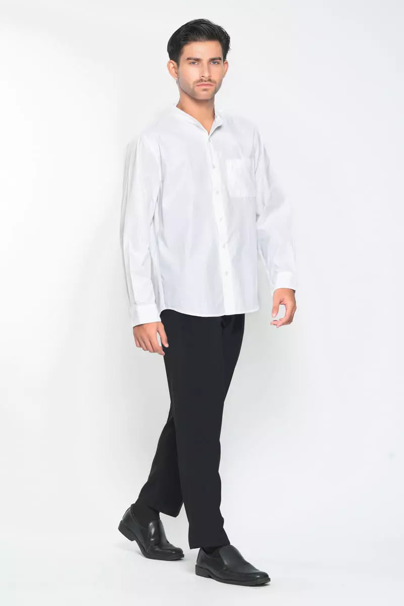 Hassenda Baju Koko Muslim Afif Putih